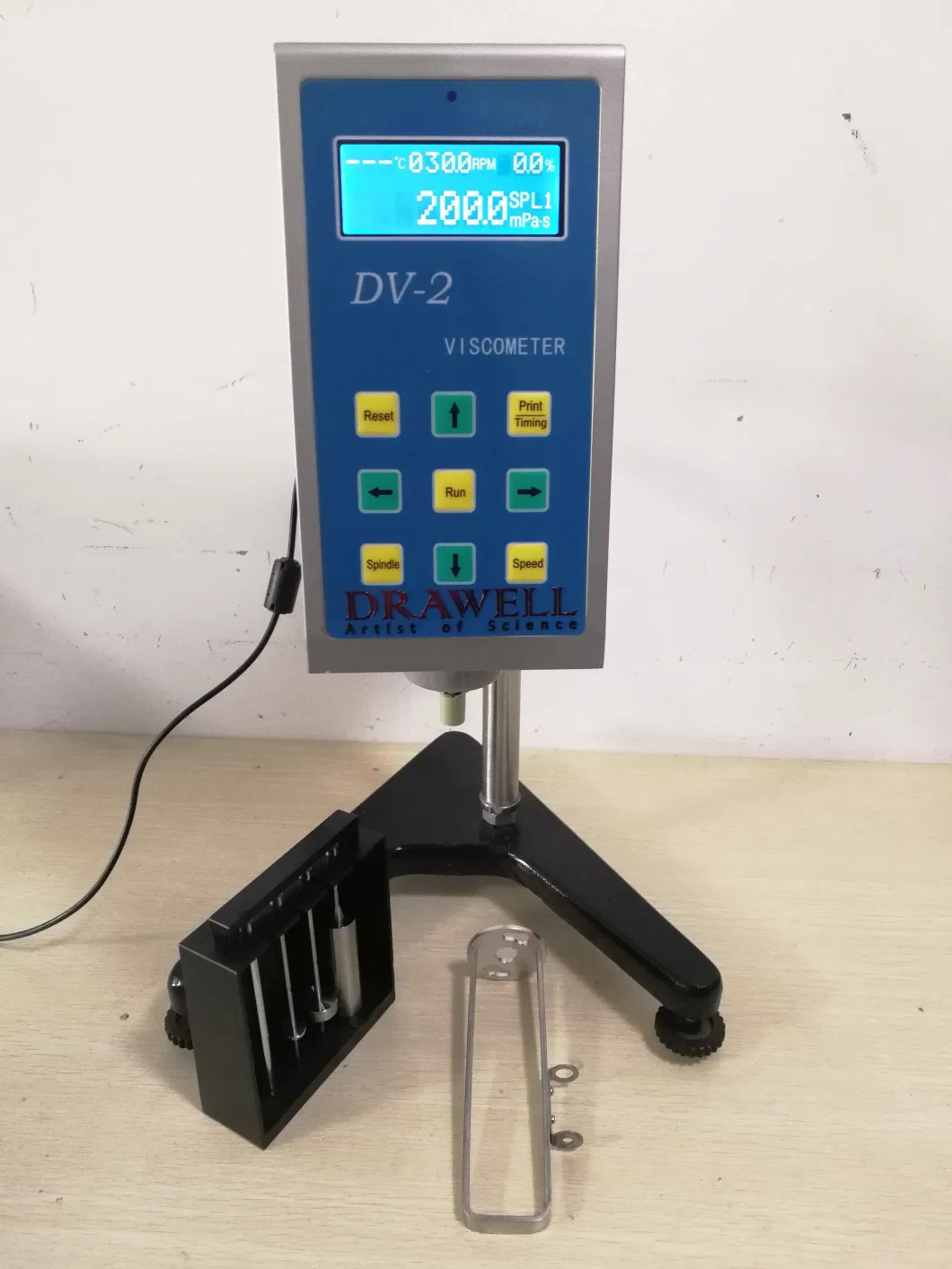 Hbdv-2 LCD Screen Manufacture Price Digital Measuring Instruments Rotational Speed Viscometer