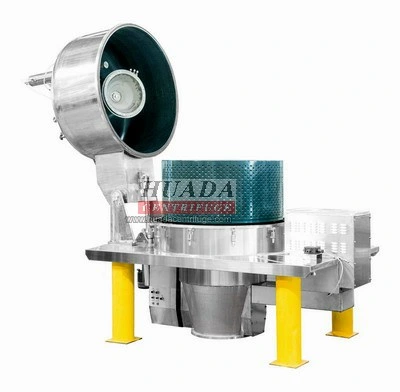 PLD Vertical Automatic Scraper Bottom Discharge Centrifuges with Bag Pulling Action