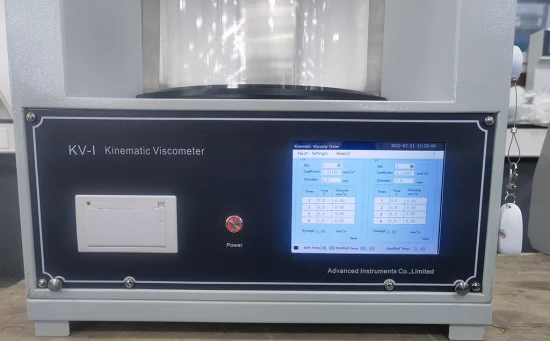 ASTM D445 Automatic Kinematic Viscometer with Glass Capillary